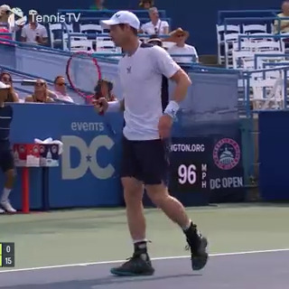 WICKED sidespin 😳 Andy Murray | #MubadalaCitiDCOpen