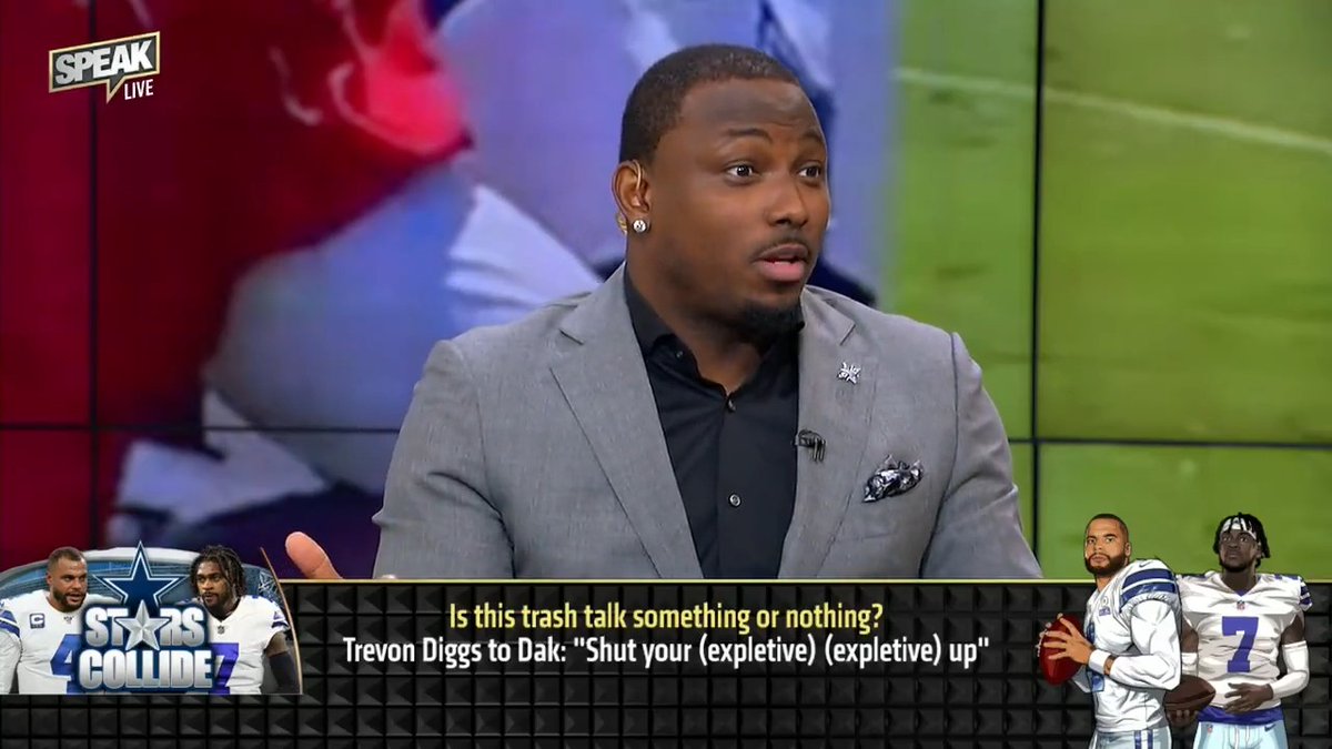 .@CutOnDime25: Trevon Diggs trash-talking Dak shows they don't respect him. 👀 "I played with Michael Vick, played with Tom Brady, played with Josh Allen, played with Patrick Mahomes, nobody on the team would even fix they lips to say something like that to the quarterback."