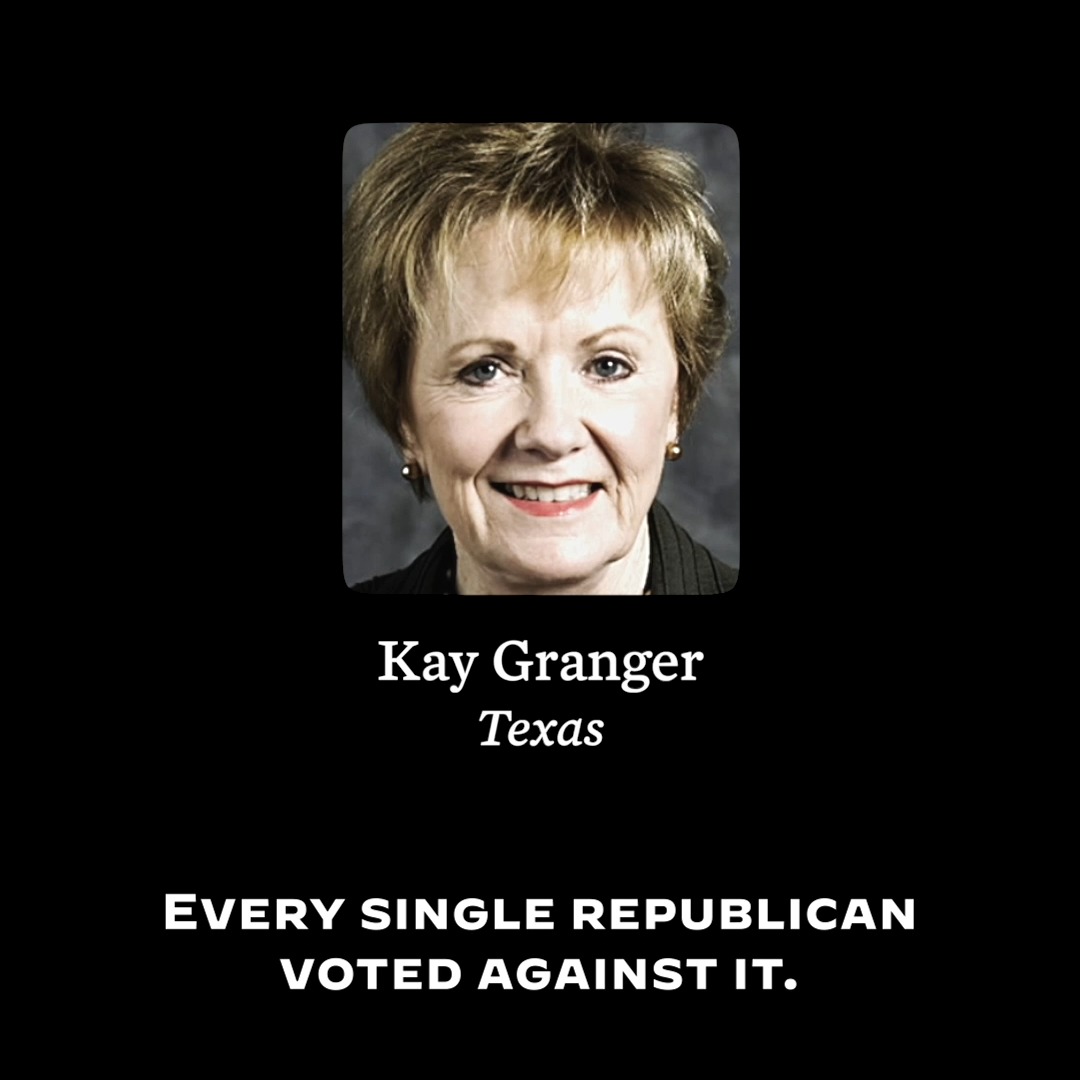 Every single Republican in Congress voted against capping seniors’ prescription drug costs at $2,000 a year.