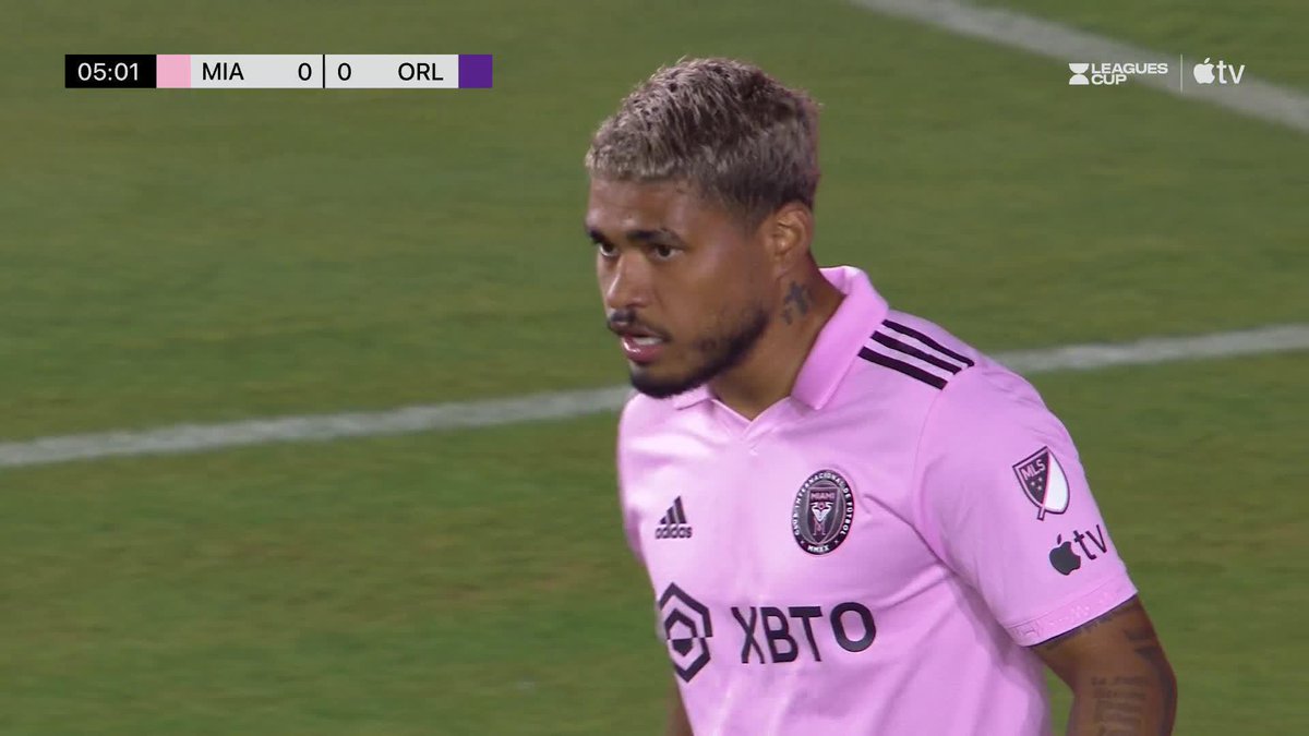 That man Messi 🔥 Robert Taylor drops a dime to Messi for the #InterMiamiCF goal.