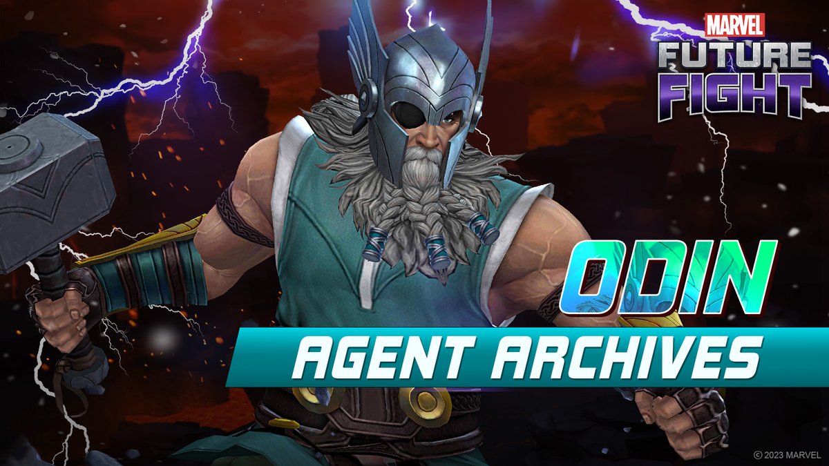 Check out Odin’s Tier-4 Update and new Avengers 1,000,000 BC outfit in MARVEL Future Fight’s July Update. #MARVELFutureFight