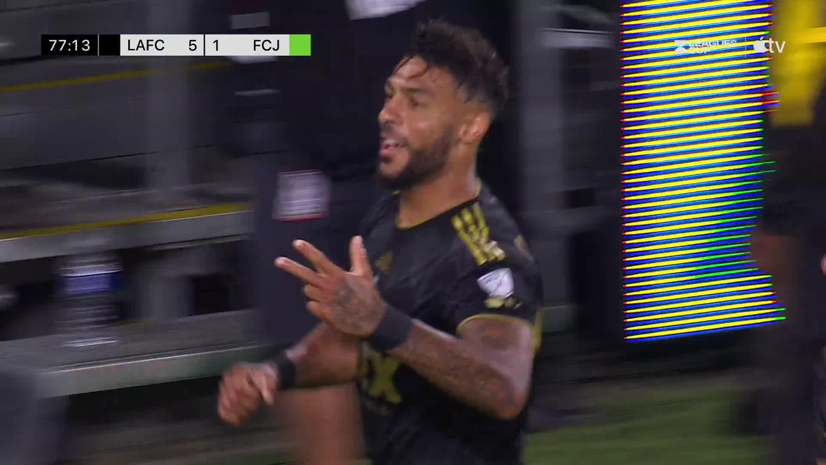 ✔️ Hat trick in MLS ✔️ Hat trick in #ConcaChampions ✔️ Hat trick in #LeaguesCup2023 Denis Bouanga. 🎩