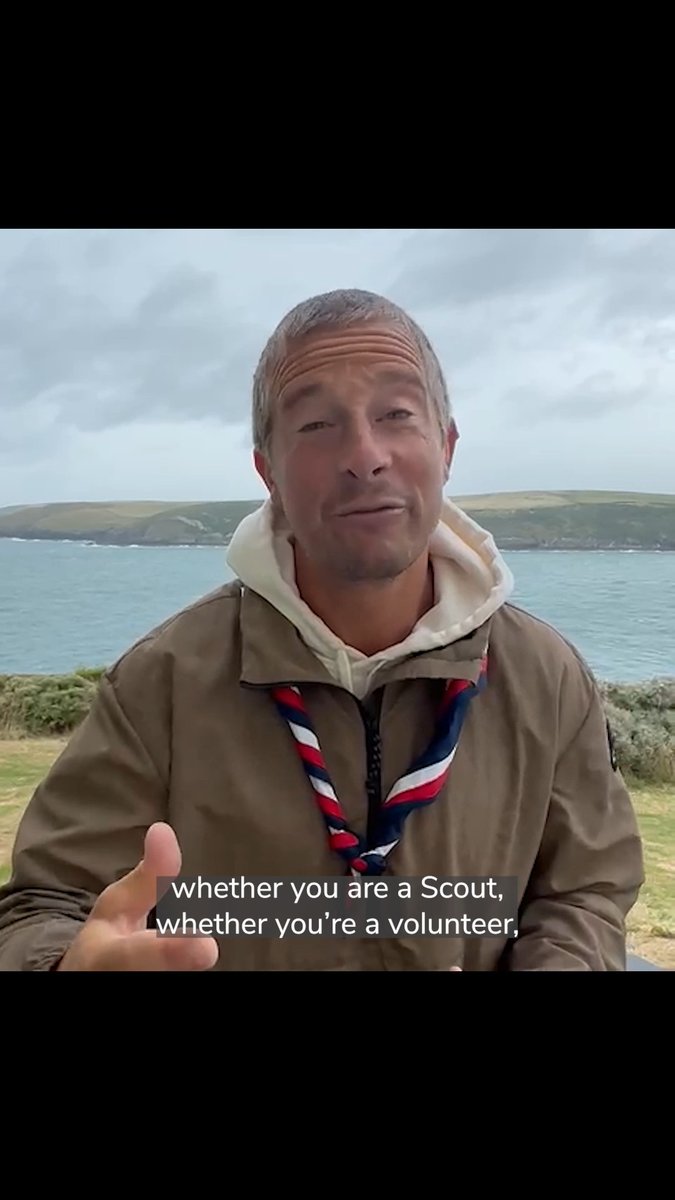A message from Bear Grylls OBE about his new book coming out this September for Scouts across the world: Do Your Best, How to be a Scout. Pre-order yours from Scout Store today #DoYourBestBook