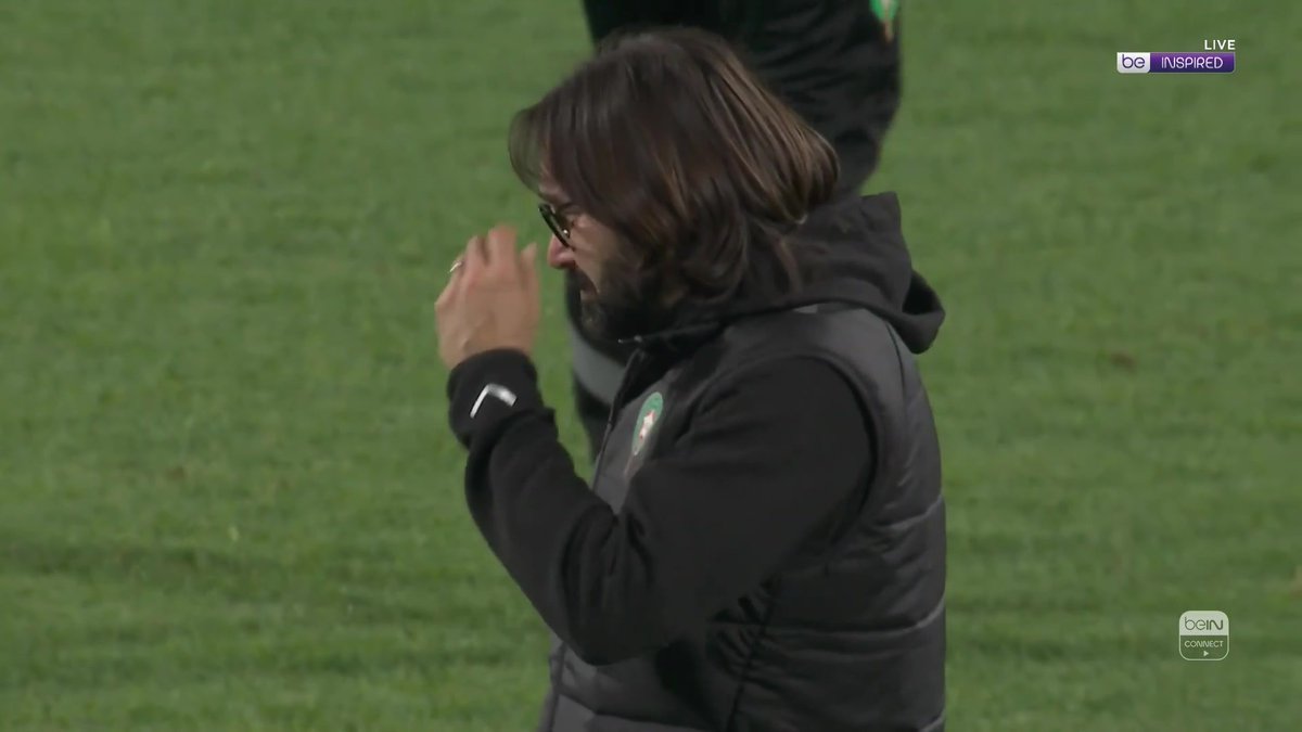 La joie des Marocaines quand elles apprennent le match nul de l’Allemagne, synonyme de qualification. 🤩🇲🇦 🎥 beIN SPORTS
