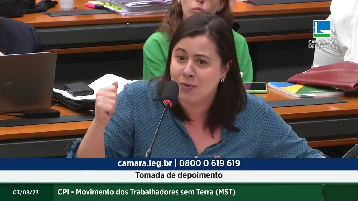 O tiro da CPI do MST saiu pela culatra e restou aos bolsonaristas apenas a baixeza dos ataques misóginos. Tenho orgulho do nosso trabalho nessa CPI e vamos seguir combatendo o agrogolpismo com ainda mais força. As mulheres não abaixarão a cabeça, a nossa coragem é o medo deles!