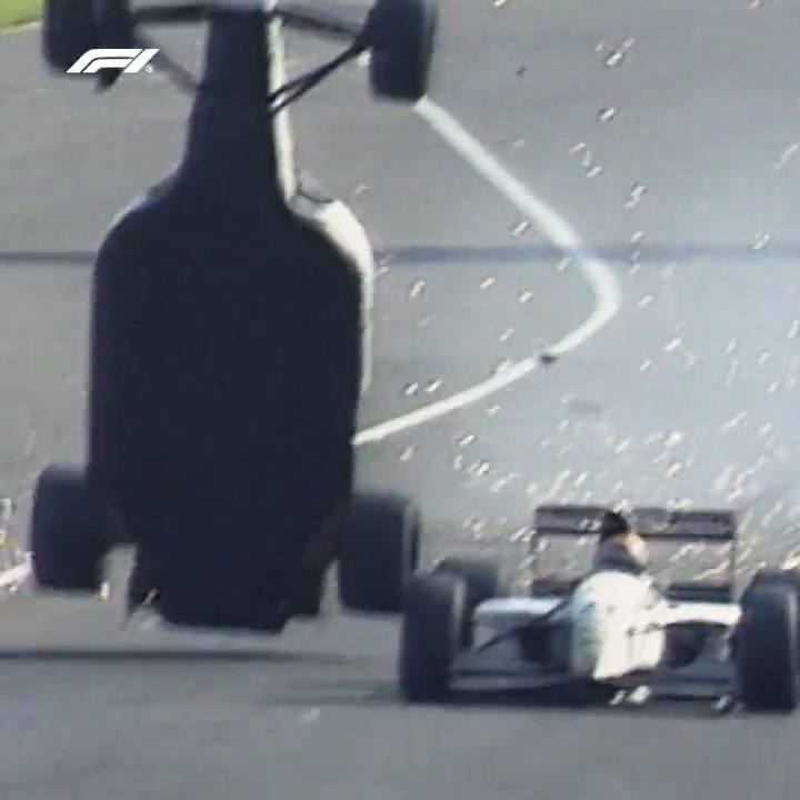 There have been plenty of crashes between team mates, including this hair-raising incident 👀 #F1