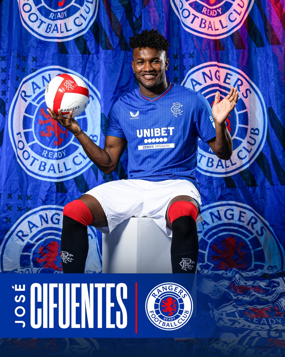 💙 Welcome to #RangersFC, Jose Cifuentes