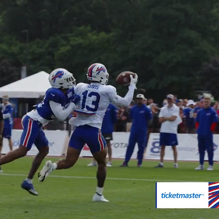 GABE DAVIS SZN. 😱😱 #BillsCamp | #BillsMafia