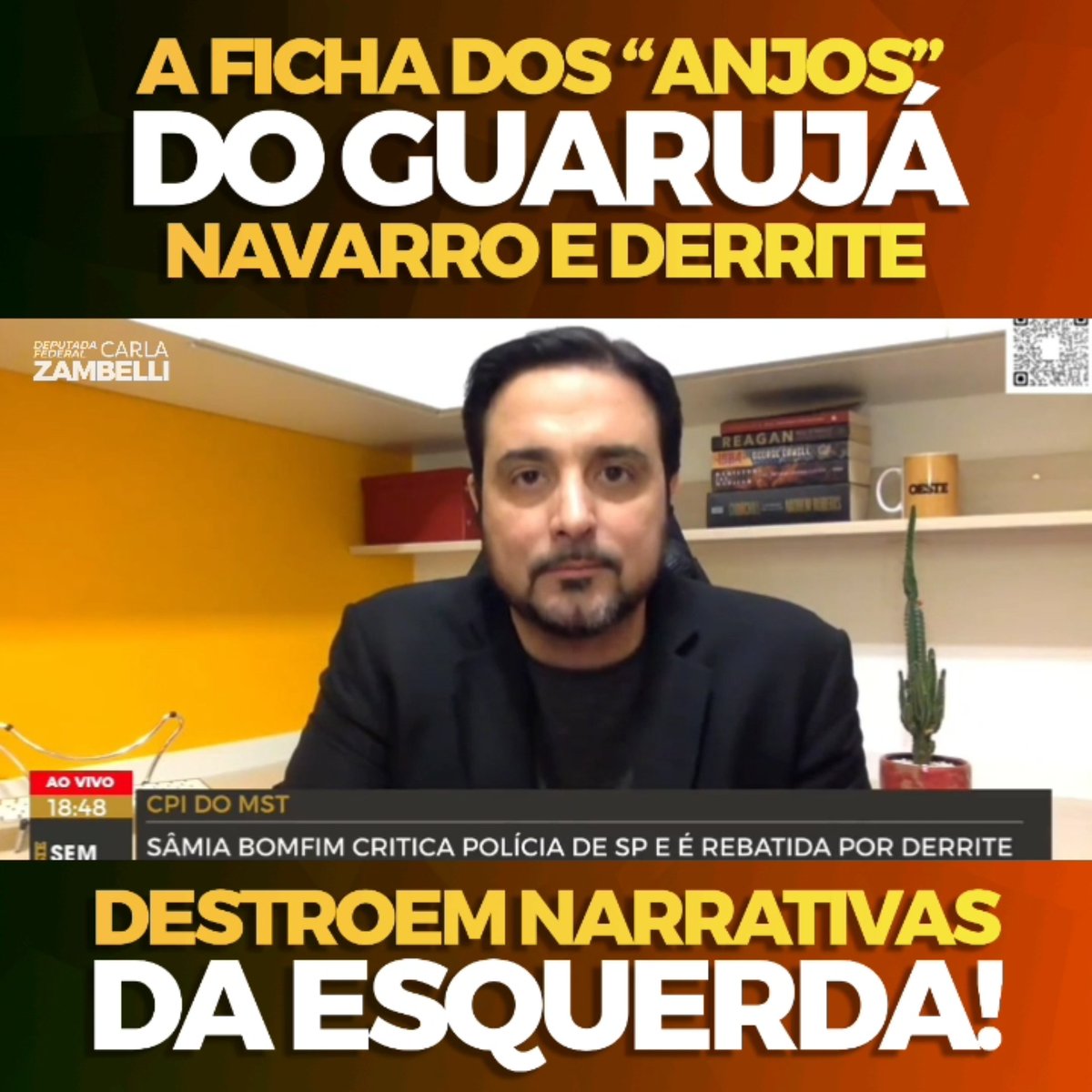 A bandidolatria criada e alimentada pela esquerda brasileira por décadas fez do nosso povo trabalhador refém de criminosos. Dá uma olhada na ficha dos "coitados" que a esquerda está tentando vitimizar numa descarada inversão de valores. Guilherme Derrite Silvio Navarro Revista Oeste