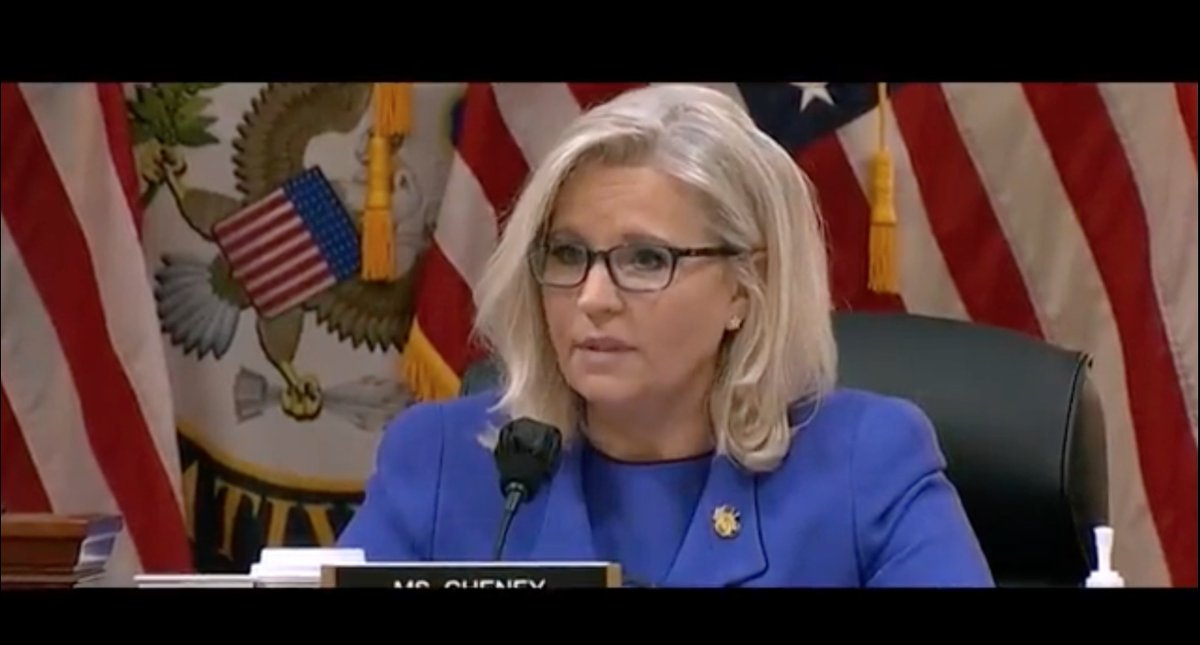 .Liz Cheney: "To millions of Americans who put their trust in Donald Trump, it can be difficult to accept that President Trump abused your trust, that he deceived you...that is a fact. I wish it weren't true but it is."
