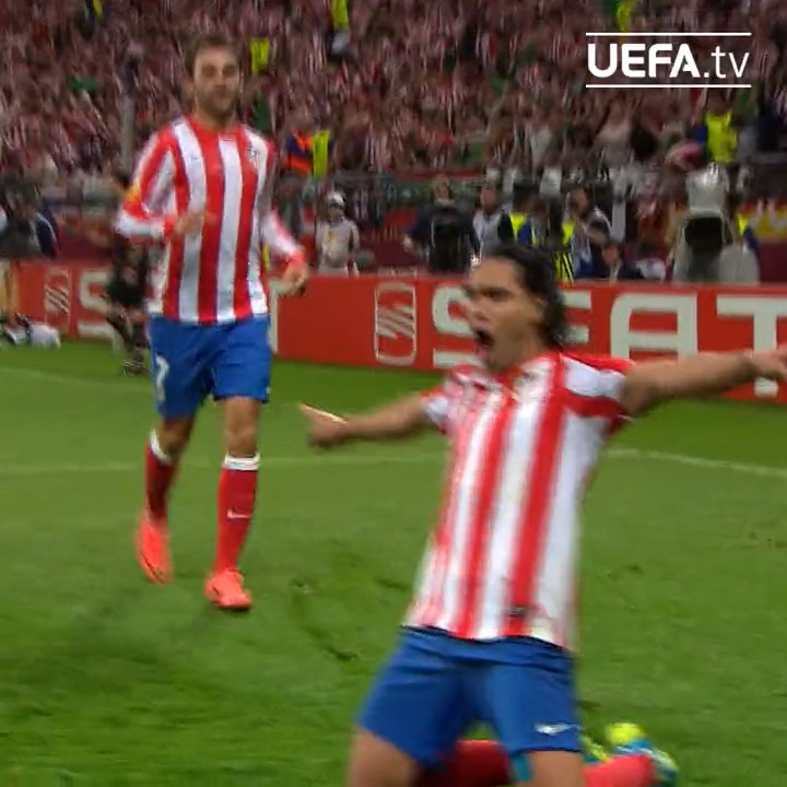 Radamel Falcao García 🇨🇴 en la Europa League. Un deleite a la vista. Ojo de Tigre.