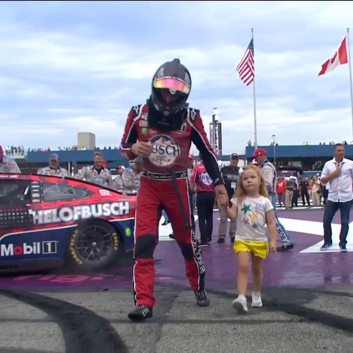 Dad won, but Piper stole the show. 🥺