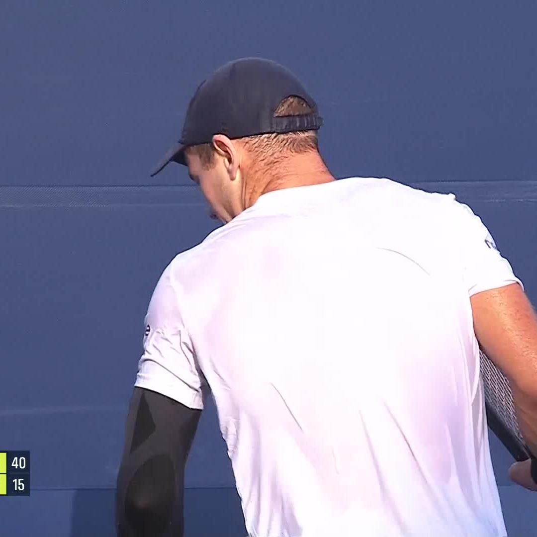 Koepfer's got wheels 💨 Watch the Los Cabos QFs live now: #MilfelTennisOpen
