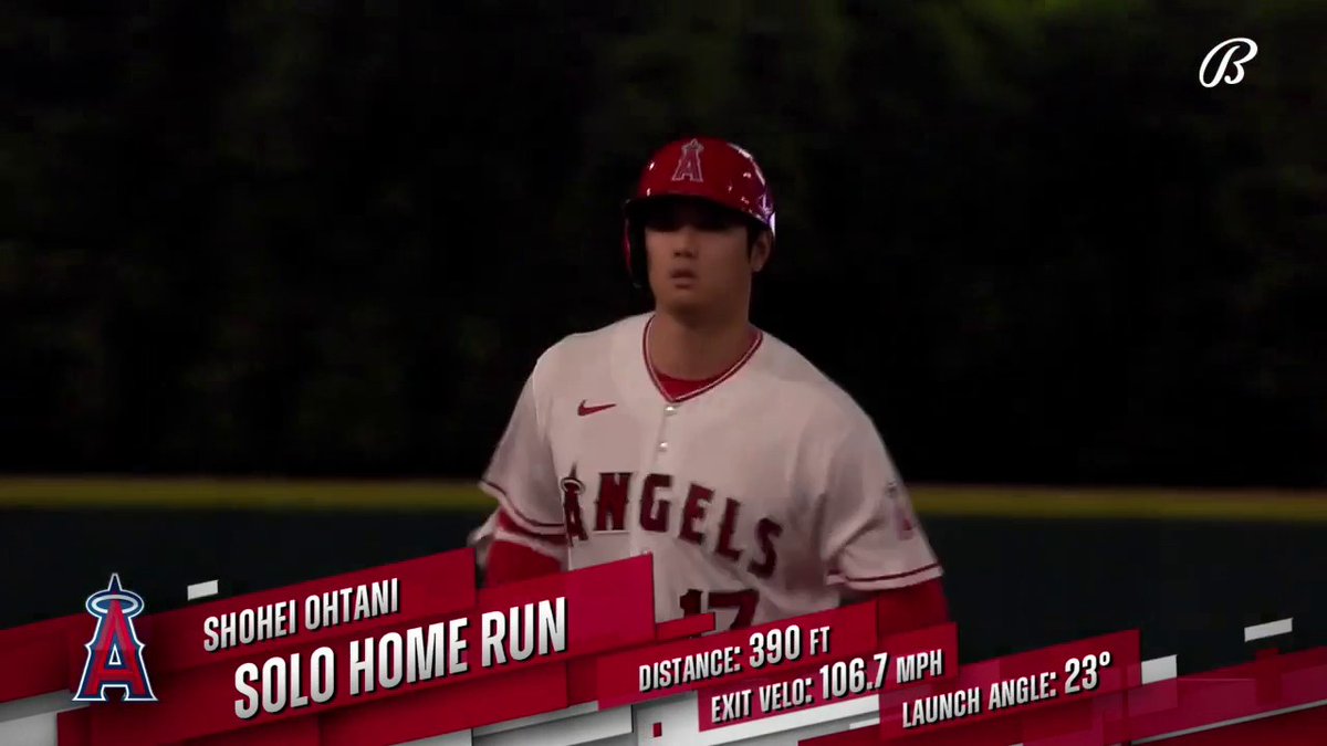 大谷翔平 40号ホームラン🔥 自身2回目のシーズン40号到達! 右手&指の痙攣で緊急降板するも、ホームランを打ってしまう男 凄すぎます... #大谷翔平 #エンゼルス 🎥 @BallySportWest