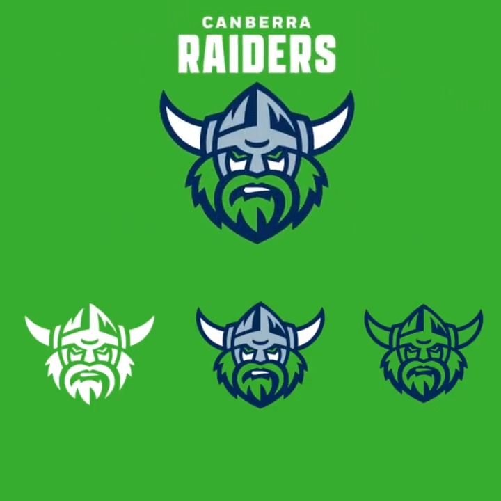 Raiders brand stronger, fitter, green-eyed and ready for season 2024 and beyond. #WeAreRaiders