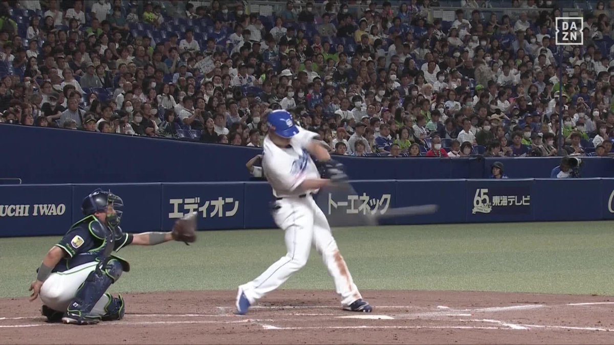 / Happy Birthday to Me! \ 誕生日に一軍で出場するのは初 25歳の細川成也が15号2ラン ⚾プロ野球(2023/8/4) 🆚中日×ヤクルト 📱Live on DAZN #DAZNプロ野球 #dragons