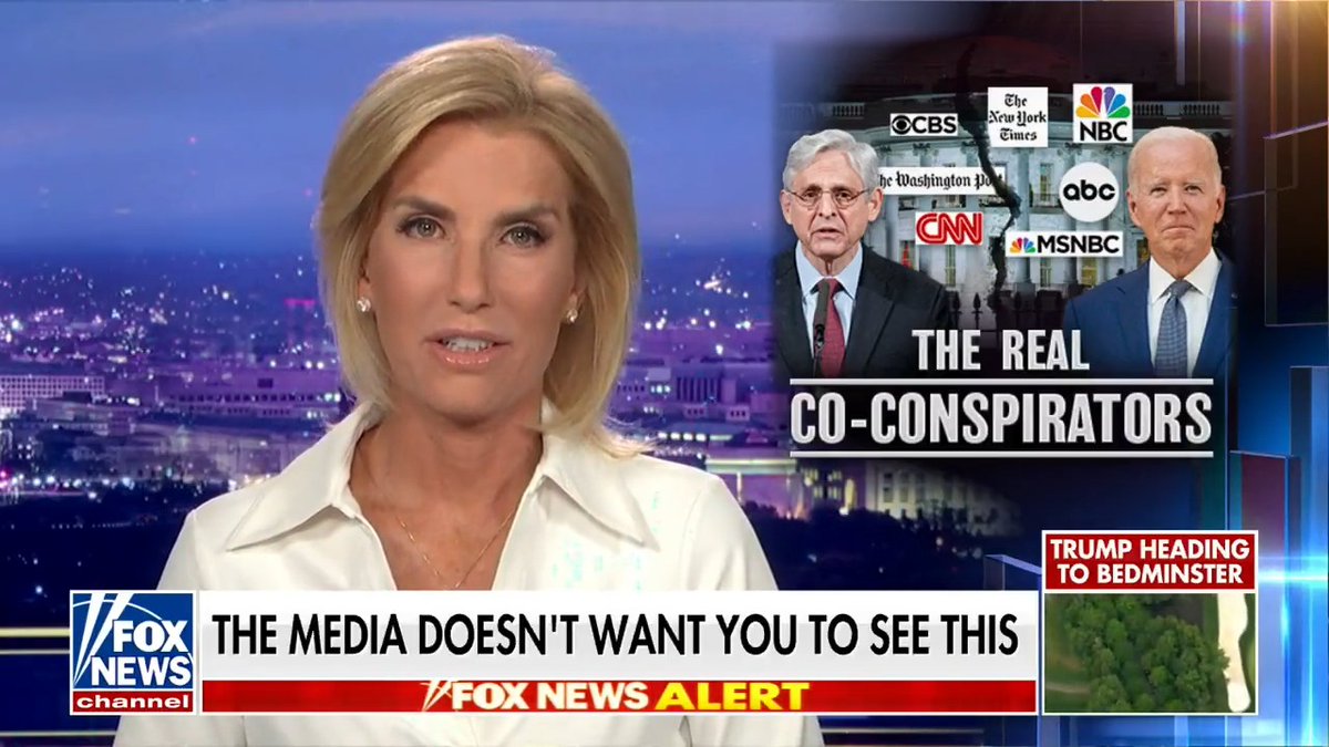 The regime media is seeking to protect the party in power and convict the Republicans in a coordinated effort to interfere with the next presidential election.