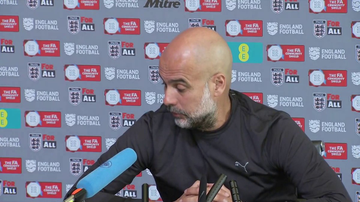 Pep “Gvardiol, What a beautiful surname. He’s doing his medical, hopefully we can finish the deal in the next few hours” #Pep