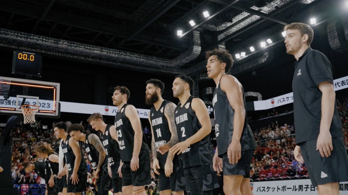 男子ニュージーランド代表チームのみなさん、2日間ありがとうございました🙌 Thank you,Tall Blacks!!🇳🇿 Tall Blacks #AkatsukiJapan #日本一丸