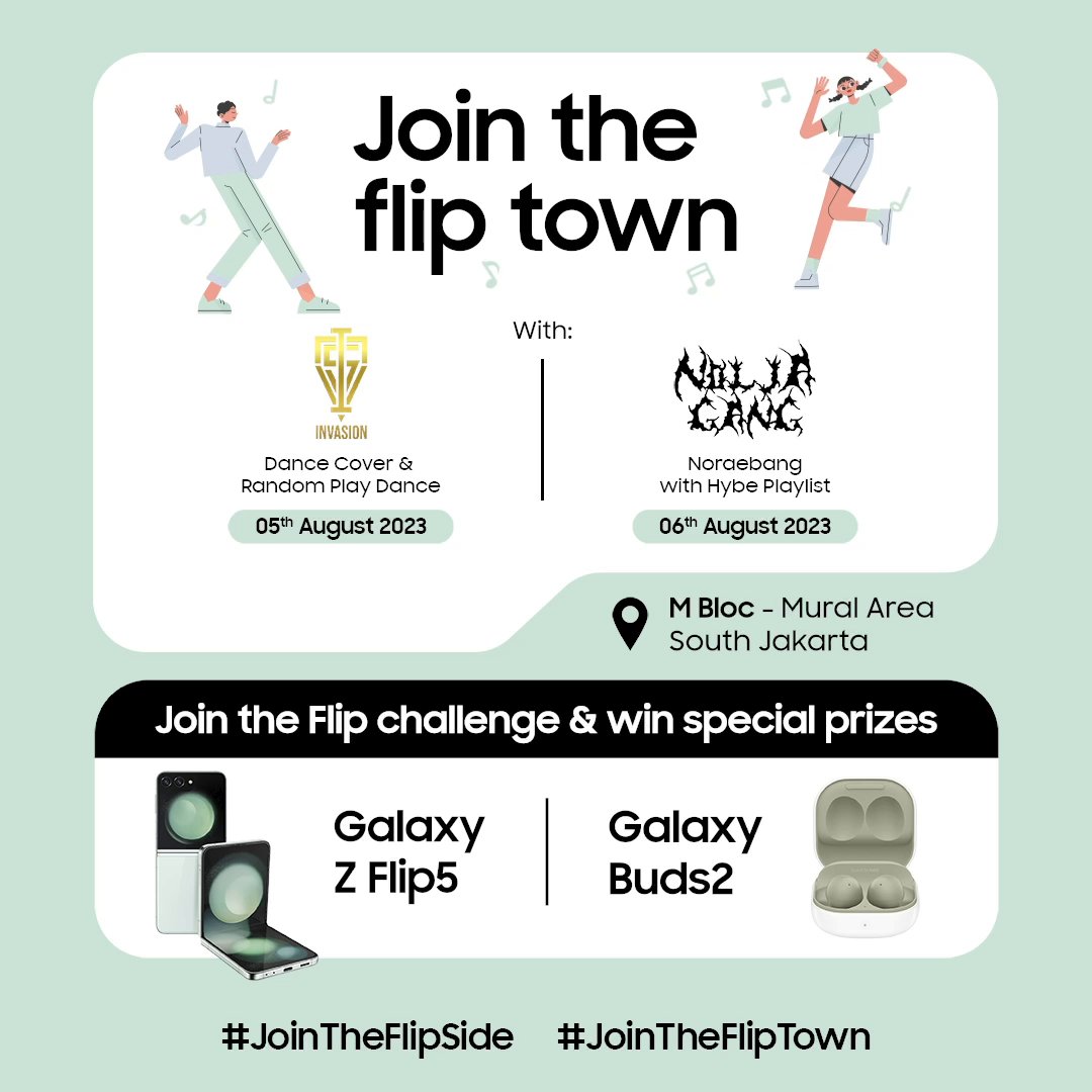 🕺🎤 Flip your way into an unforgettable weekend at #JoinTheFlipTown! 🌟🎶 Get ready to dance like nobody's watching and sing your heart out at our electrifying dance and karaoke party! 🎉🎤 Time for you to get groovy and #JoinTheFlipSide. See you there! ✨
