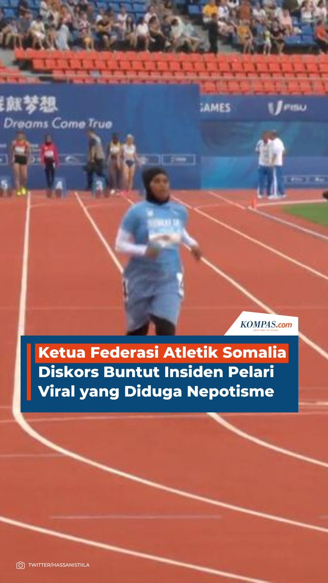 Ketua Federasi Atletik Somalia Diskors Buntut Insiden Pelari Viral yang Diduga Nepotisme.