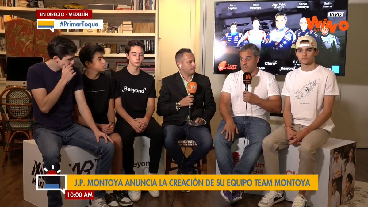 ☀☕ ¡Juan Pablo Montoya anuncia la creación de su equipo Team Montoya! #PrimerToque