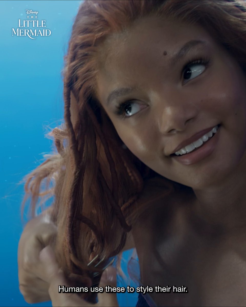 When you get to recreate #TheLittleMermaid!! 🤩 Buy it on Digital and make it part of your movie collection.