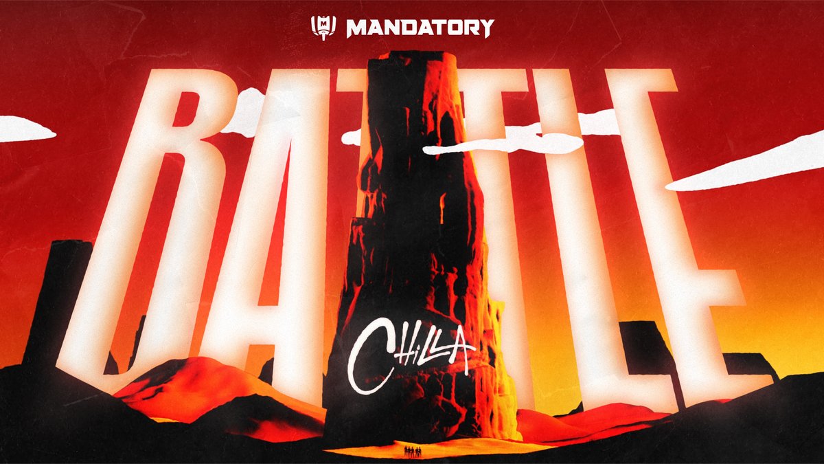 MandatoryGG x CHILLA - "Battle" 🎶 CLIP OFFICIEL À REGARDER DÈS MAINTENANT SUR 👇 Encore merci à Chilla et @FleetzyProd pour le son 🙌 #RaiseYourHammer 🟥🔨