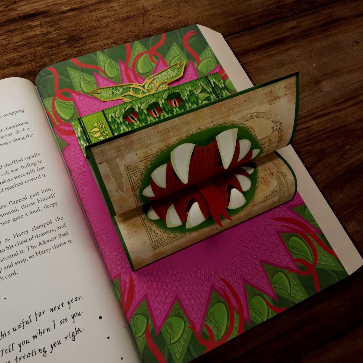 We're so excited for MinaLima's richly illustrated and interactive edition of Harry Potter and the Prisoner of Azkaban, available on 3rd October 🌟 But be careful – it might bite back... Find out more at