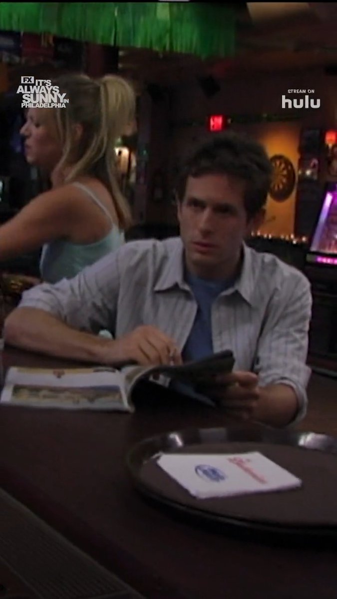 on this day 18 years ago, we met Dennis, Dee and the gang. the rest is history. It's Always Sunny