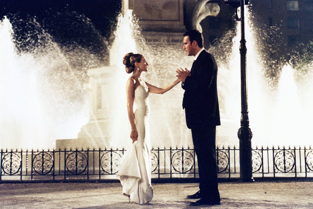 Carrie and Aidan have a history. Here's to looking at the future...💕