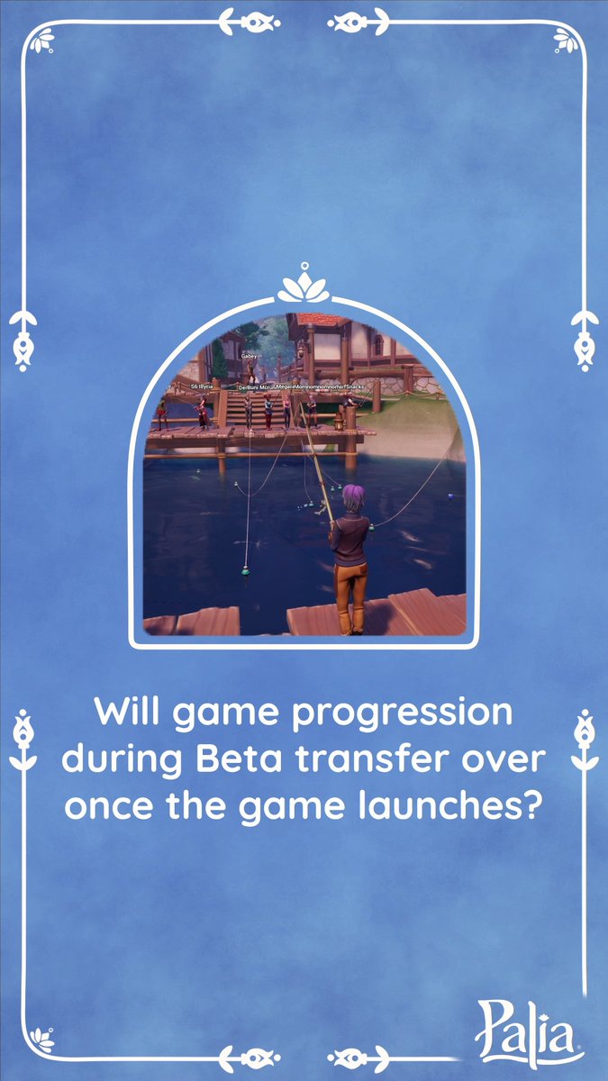 Living that cozy Palia life without the worry of a wipe ✨pure bliss✨ Keep an eye out for more FAQs as we head into Beta, and join our Community on Discord to learn even more about Palia! 💟 #Palia #PlayPalia #CozyGames #GameDev #CozyMMO
