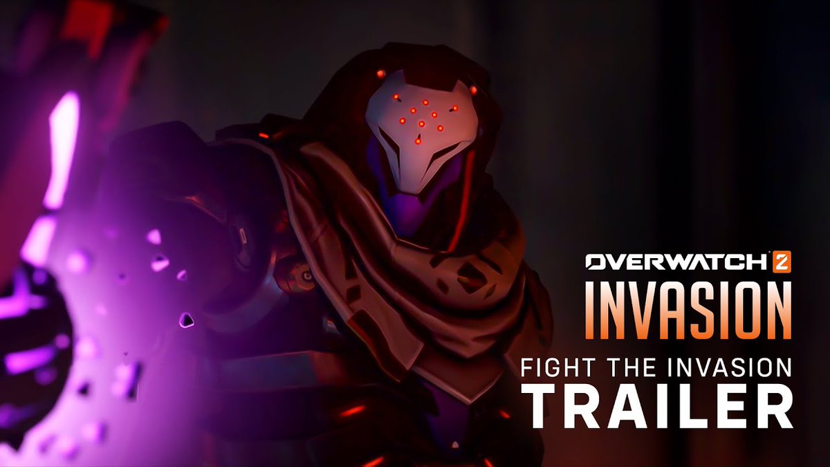 New #Overwatch2 Trailer — Fight the Invasion 👾 An official trailer for the game's story missions, releasing on August 10 💥