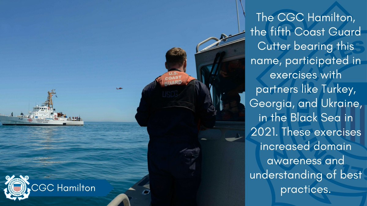 Legacy. What is a Legacy? It’s advocating for the creation of the Revenue Cutter Service (which became the U.S. Coast Guard) and then having five of its ships named after you. We have Alexander Hamilton to thank for today’s #CGBirthday.