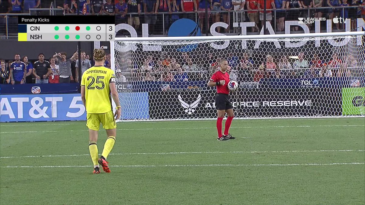 Ice in his veins 🥶 Dax McCarty sends Nashville SC to the Round of 16. #LeaguesCup2023