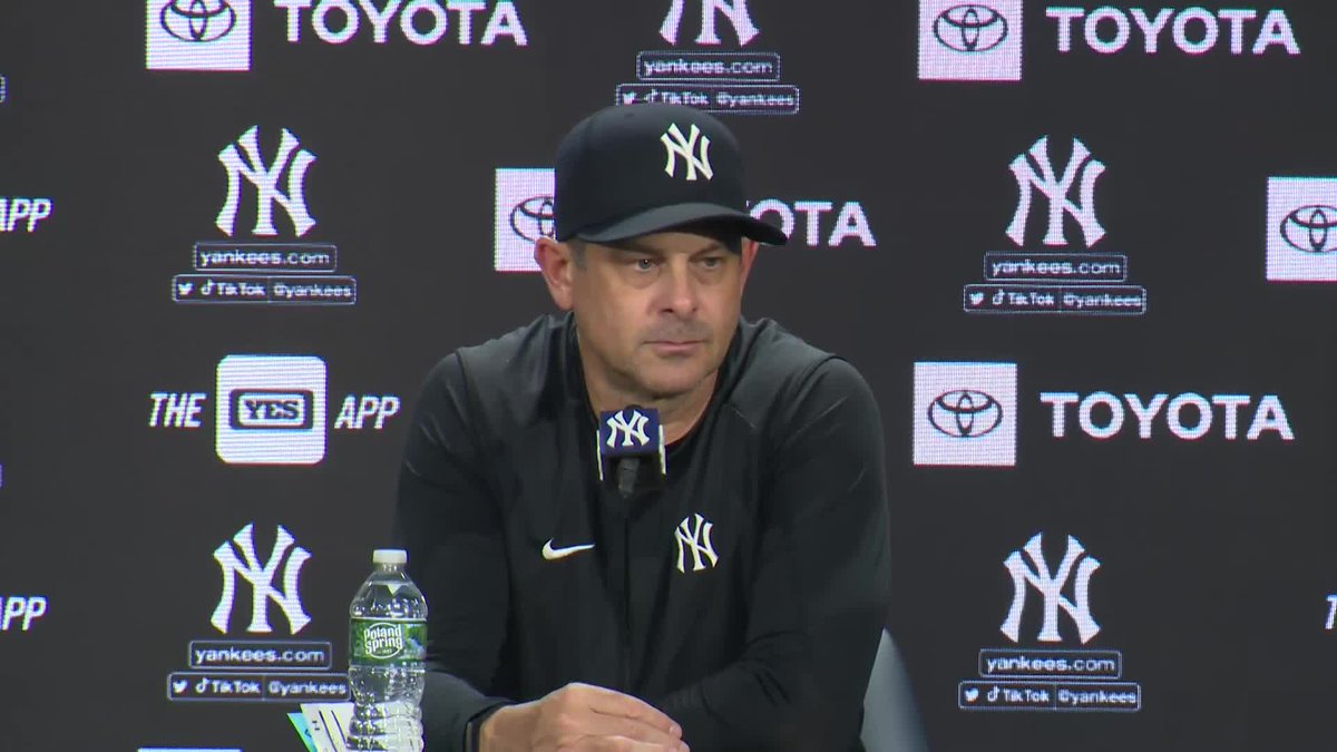 Aaron Boone was asked about moving Luis Severino to the bullpen: "Everything's on the table"