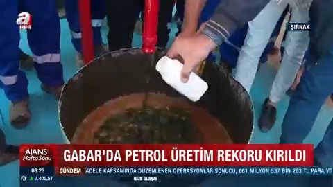 🛢️Gabar’da petrol üretim rekoru kırıldı! Üretim günlük 16 bin 188 varil petrole ulaştı.