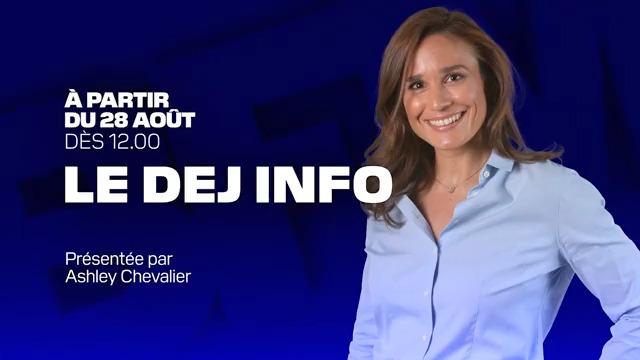🔴 Retrouvez @LeDejInfo avec Ashley Chevalier du lundi au vendredi sur BFMTV et BFM RADIO 📺 Dès le 28 août de 12h à 15h