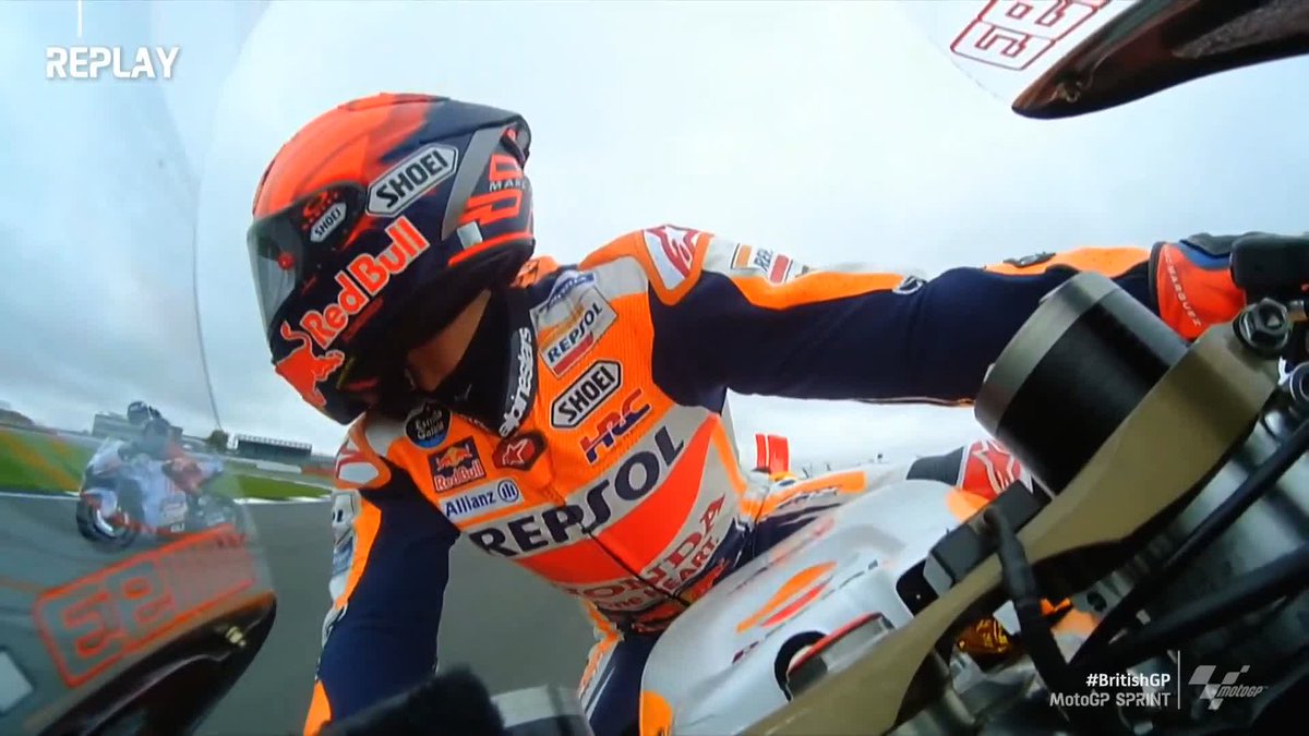 Approval from brother Marc Márquez! 👏 #BritishGP 🇬🇧