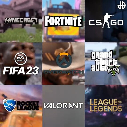 Tu dois jouer obligatoirement à UN SEUL de ces jeux pendant 6 mois d'affilée. Tu choisis lequel 🧐?