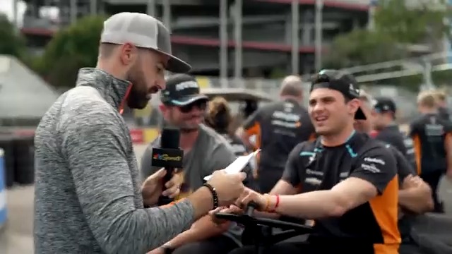Live from Music City, it’s NBCing It with your favorite NTT INDYCAR SERIES drivers. 😅🎶 #MusicCityGP | James Hinchcliffe