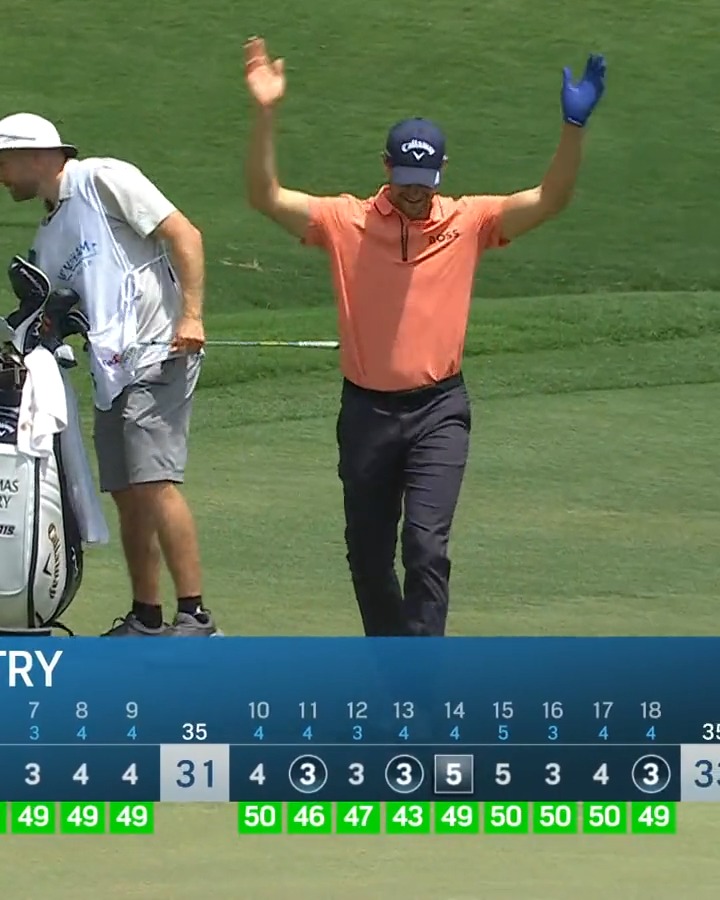 Closing out in style 👏 With a 6-under 64, @TomDetry moves inside the top 50 in the #FedExCup standings.