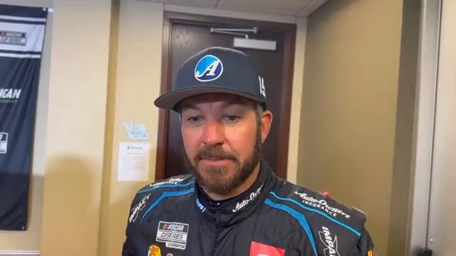 Martin Truex Jr. told me it was my lucky day today. Truex: “I’m coming back.” Why? “Because I want to.” He said he signed the deal last night. “It just didn’t feel right to not come back and keep doing what we’re doing.”