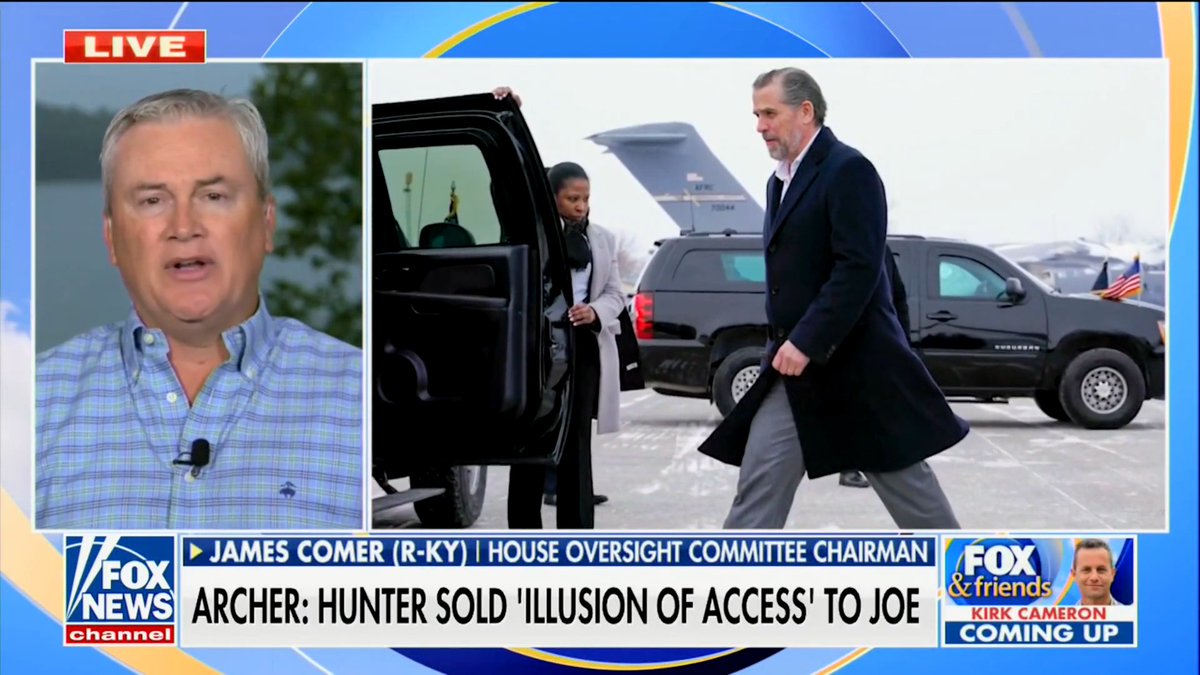 Rep. James Comer: “Every two weeks we produce more evidence of wrongdoing by the Biden family. We produce more links to Joe Biden … [Democrats] come out and tell the press complete lies.”