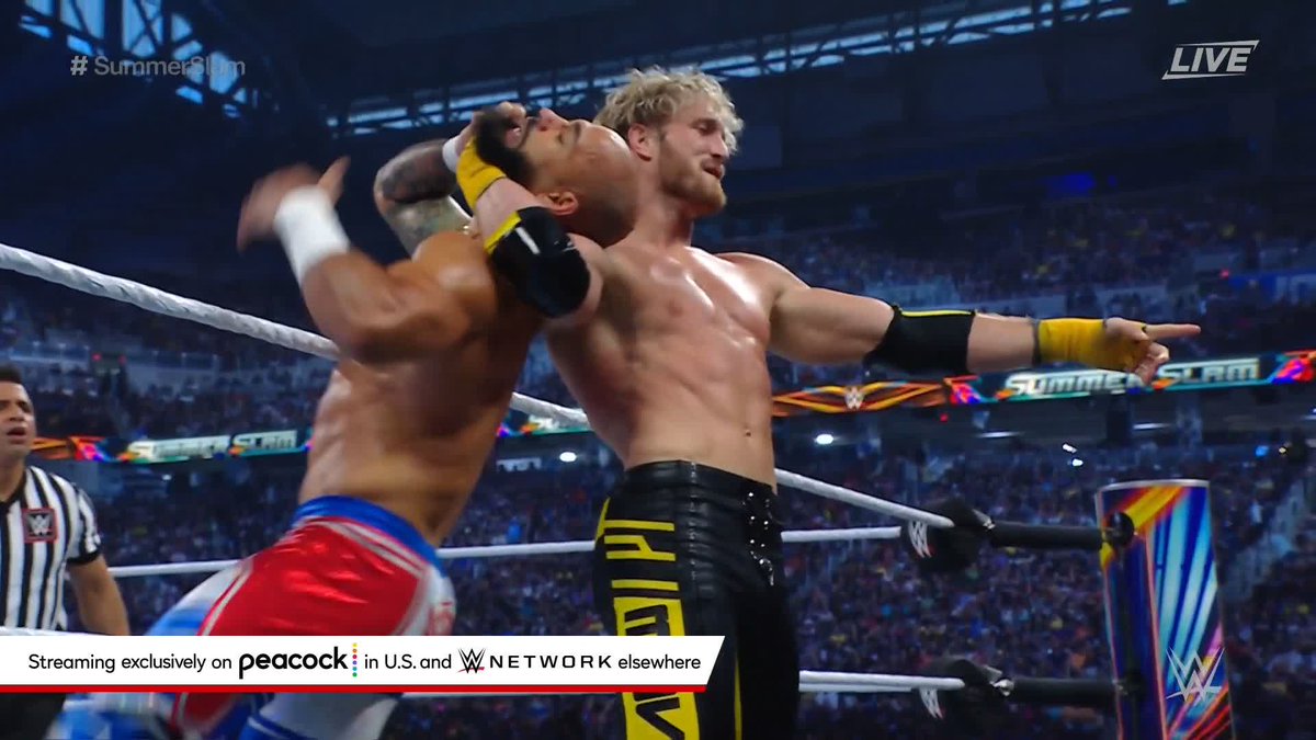 That Logan Paul is an absolute MENACE! #SummerSlam