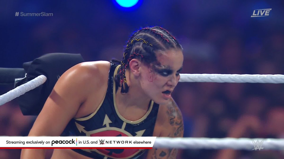It's deeply personal between Ronda Rousey &amp; Shayna Baszler in the #MMARules match at #SummerSlam!