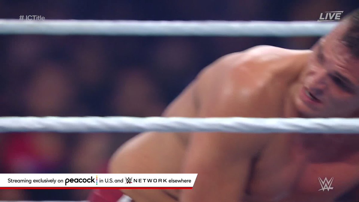 THIS IS AWE-SOME!!! 👏👏 👏👏👏 Drew &amp; GUNTHER are destroying each other in Detroit at #SummerSlam with the #ICTitle on the line!