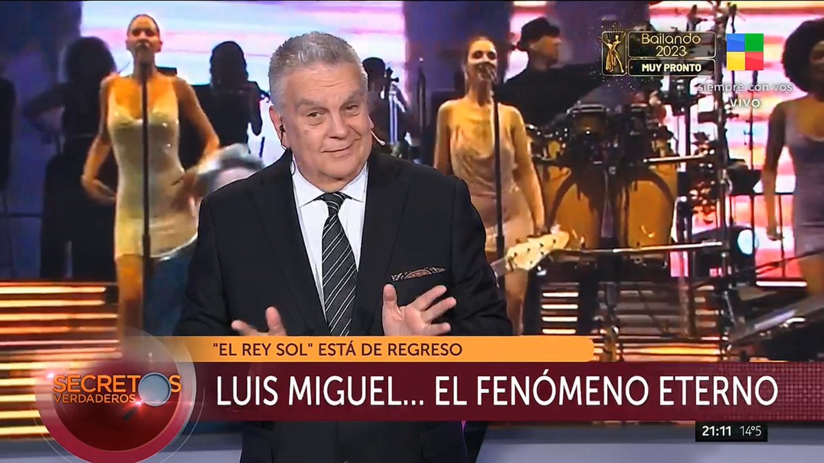 "Ventura": Por sus declaraciones sobre Luis Miguel