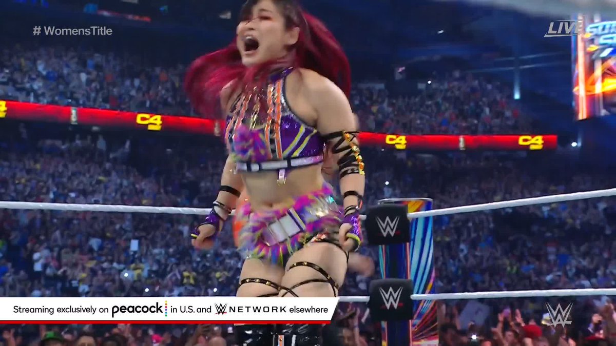 IYO SKY IS YOUR NEW WWE WOMEN'S CHAMPION!!! IYO SKY cashed in her #MITB contract at #SummerSlam and we have a Damage CTRL celebration live in Detroit!