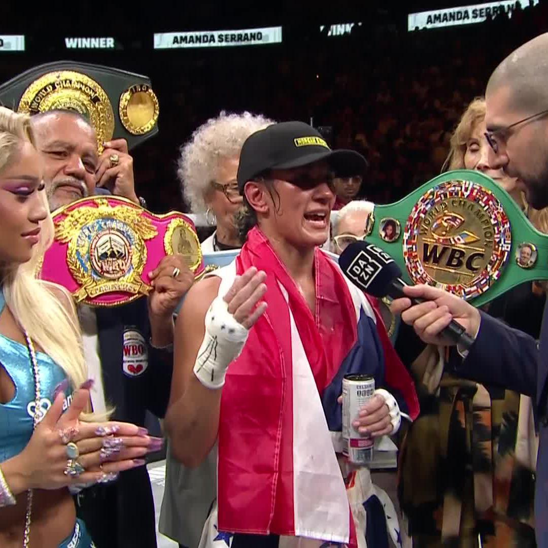 🥹 Amanda Serrano: "WOMEN CAN FIGHT!" Watch #PaulDiaz LIVE on DAZN PPV 🥊 Jake Paul | @natediaz209 | @mostvpromotions | @realfightinc | @celsiusofficial | #CELSIUSLiveFit | #CELSIUSBrandPartner